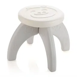 Aditi Toys Kids White & Grey Durable Baby Chair & Step Stool-image-43