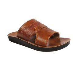 Trump Men Tan Flip Flops-image-0