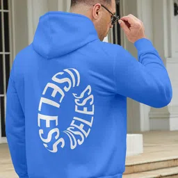 Triptee Men Typography Printed Hooded Cotton Sweatshirt-picture-30