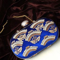 FOR THE BEAUTIFUL YOU Embellished Box Clutch-image-64