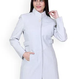 COMFY SPARROW High Collared Overcoat-picture-39