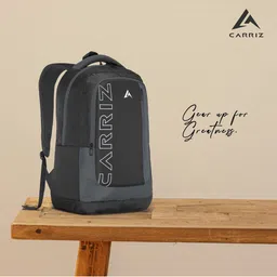 CARRIZ Typography Printed Padded Backpacks image 5