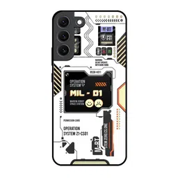 QRIOH Typography Printed Samsung Galaxy S22 Back Case Mobile Accessories-picture-22
