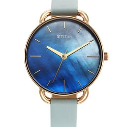 Titan Women Printed Dial & Leather Straps Analogue Watch 2705WL01-image-36