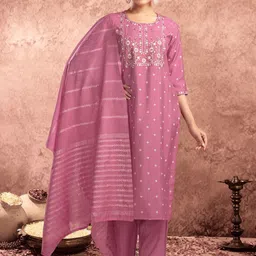 SANISA Women Printed Regular Kurta Sets-29