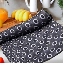 REVEXO Grey & White Printed Water-Resistant Shelf Liner-19