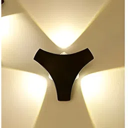 KINIS Black Aluminium Abstract Shaped Wall Lamp-image-70