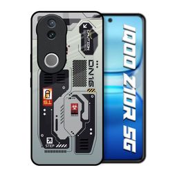 QRIOH Techno Vibes Glass Printed IQOO Z10R 5G Silicone Back Case-picture-2