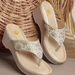 sneakers villa Printed Wedge Sandals-45