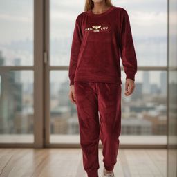 BAESD Printed Sweatshirt With Jogger Co-Ords-picture-23