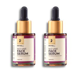 Pilgrim Set of 2 Red Vine Serum With Hyaluronic Acid For Anti Ageing & Glowing Skin-30ml-1