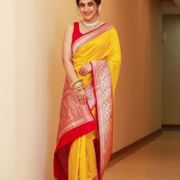 BerMondsey Women Woven Design Designer Banarasi Saree-image-45