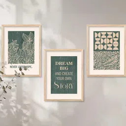 Motivational Wall Art With Frame Home Decor Wall Painting For Living Room Office Bedroom-image-72