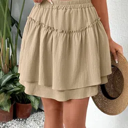 StyleCast Tiered Mini Skirt-image-21