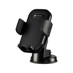 Portronics Clamp M4 car Mobile Holder with 180° Adjustable Rotation-1