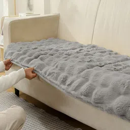 HOKIPO Grey 2 Seater Sofa Cover-picture-21