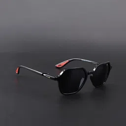 Voyage Unisex Square Sunglasses with Polarised and UV Protected Lens-7