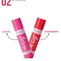 GLAM21 Set Of 2 Moisturizing Lip Balm- 2.5 g- 01 Cherry- 02 Strawberry image 4