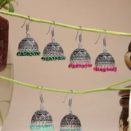 Anouk Contemporary Jhumkas Earrings-image-10