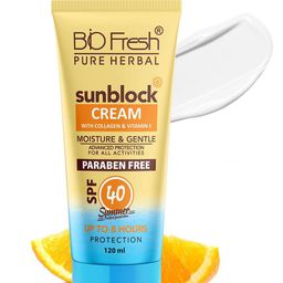 BIOFRESH SPF 40 Sunblock Cream With Collagen & Vitamin E - 120 ml-15
