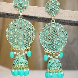 Anouk Contemporary Drop Earrings-17