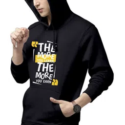 HAMBERG Men Typography Printed Hooded Sweatshirt-picture-27