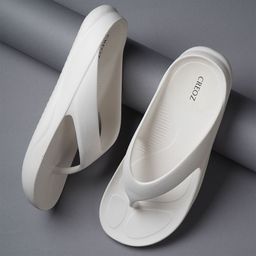 Spotwalk Men Croslite Thong Flip-Flops-image-99