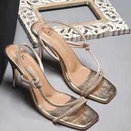 Froh Feet Women Embellished Party Stiletto Heel Sandals-image-83