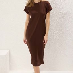 Trendyol Women T-shirt Midi Dress-picture-8
