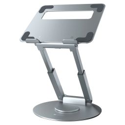 Portronics My Buddy K8 Portable Laptop Stand. Silver-image-33