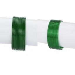 1ST TIME Set Of 24 Green Alloy Bangles-picture-2