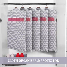 Kuber Industries Grey Set of 6 Regular Multi-Utility Organisers image 5