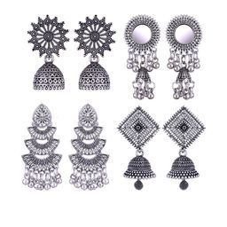 Sangria Alloy Silver-Plated Earrings-image-46