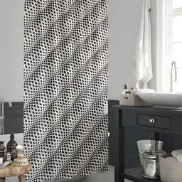 ArtzFolio Single Piece Waterproof Polyester Shower Curtain-image-37