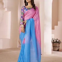 LeeliPeeri Designer Striped Saree-picture-42