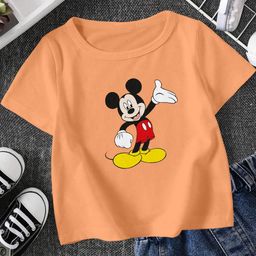 KIDS MICKY MOUSE COLOUR PRINT T SHIRT-image-83