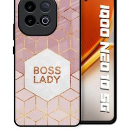 QRIOH Boss Lady Printed iQOO Neo 10 5G Back Case Mobile Accessories-picture-5