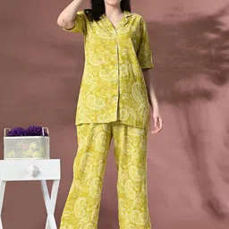 Mintmarie Women Printed Night suit-picture-9
