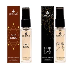 OSCAR Set Of 2 OUD King & Oud Lady Long Lasting Eau De Parfum - 8 ml Each-9