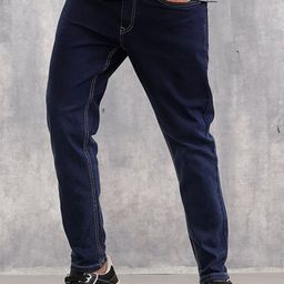 WROGN Men Skinny Fit Mid-Rise Stretchable Jeans-picture-0