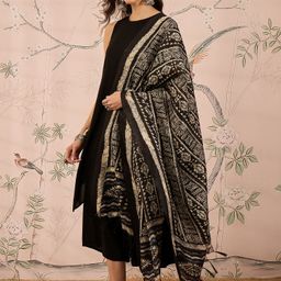 InWeave Women Regular Kurta with Palazzos & With Dupatta image 5
