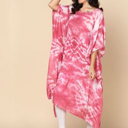 Maaesa Tie & Dyed Kaftan Kurta-image-60