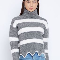 Duke Women Striped Pullover-image-103