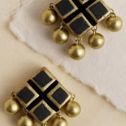 Mridah Diamond Shaped Studs Earrings image 2