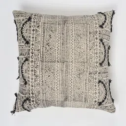 Art Avenue White & Black Geometric Square Cushion Covers-15