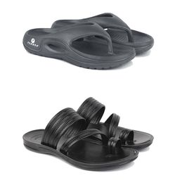 PENNEN Set Of 2 Comfort Sandals & Thong Flip Flops-image-80
