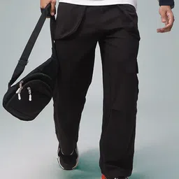MADSTO Men Pack Of 2 Relaxed-Fit Regular Trousers-picture-5