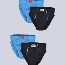 Lux Cozi Boys Pack Of 4 Pure Cotton Mid-Rise Basic Briefs COZI_BOYS_PLAIN_BRIEF_IE_AST_4PC-image-51