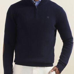 HACKETT LONDON Men Mock Collar Woollen Pullover Sweater-picture-12
