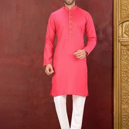 RANAK Men Regular Kurta with Pyjamas-6